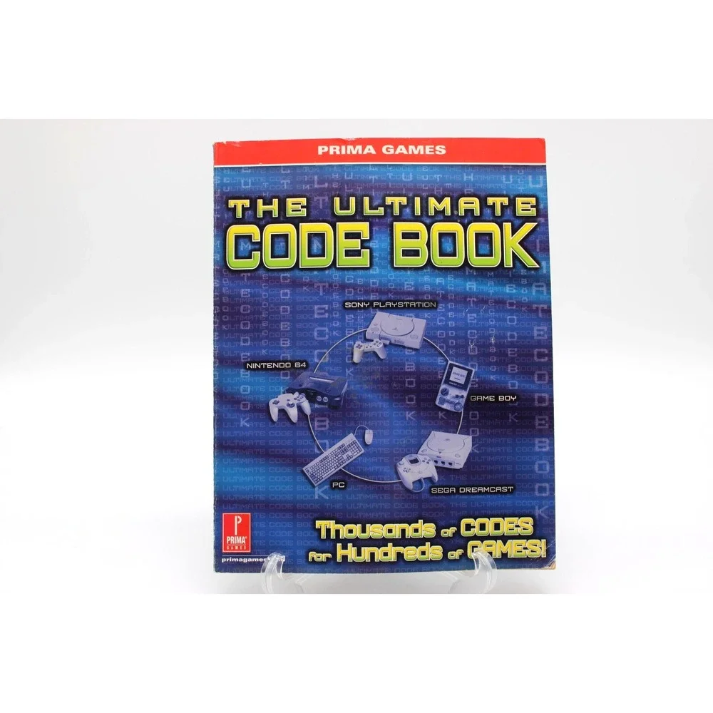 The Ultimate Code Book 2000 Edition Prima Games‎ PSX Game Boy Dreamcast PC N64